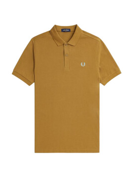 Polo Fred Perry Twin Tipped Hombre Mostaza