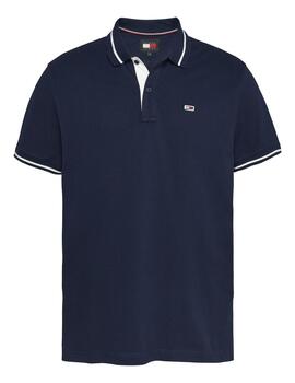 Polo Tommy Hilfiger Reg Tipping Hombre Marino