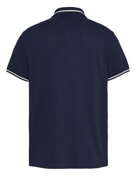 Polo Tommy Hilfiger Reg Tipping Hombre Marino