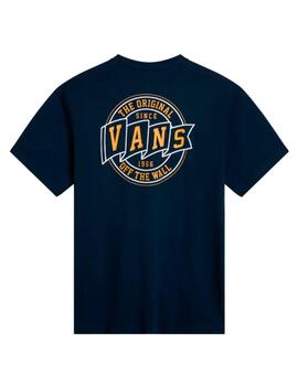 Camiseta Vans OG Pennant Hombre Marino