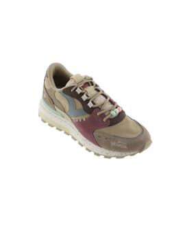 Zapatillas Victoria Luna Serraje Mujer Beige