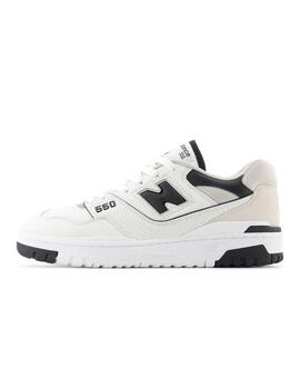 Zapatillas New Balance 550 Unisex Blanco y Negro