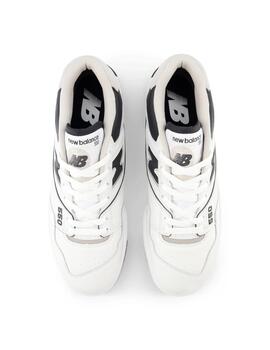 Zapatillas New Balance 550 Unisex Blanco y Negro