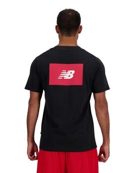 Camsieta New Balance Logo NB Hombre Negro