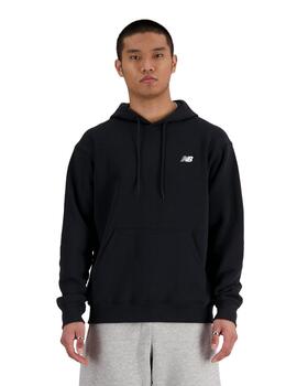 Sudadera New Balance Fleece Crew Hombre Negro