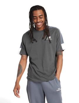 Camiseta New Balance Classic Hombre Gris