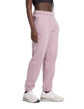 Pantalón  New Balance Sport Essentials Fleece Mujer rosa