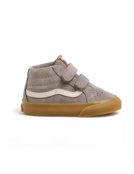 Zapatillas Vans Sk8 -Mid Reissue V Junior Gris