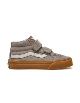 Zapatillas Vans Sk8-Mid Reissue V Junior Gris