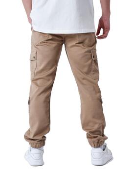 Pantalón Project X Paris Cargo Hombre Beige