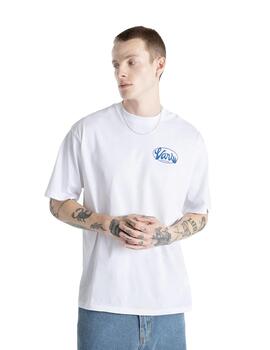 Camiseta Vans Global Line Hombre Blanco