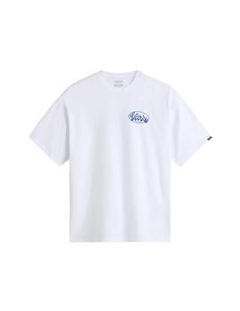 Camiseta Vans Global Line Hombre Blanco