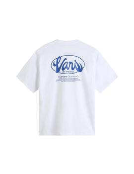 Camiseta Vans Global Line Hombre Blanco