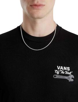 Camiseta Vans Wrenched Hombre Negro