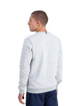 Sudadera Le Coq Sportif Essentiels Crew Hombre Gris