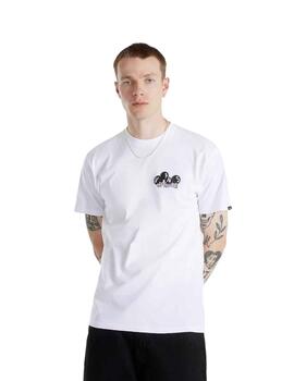 Camiseta Vans Scuttle Hombre Blanco