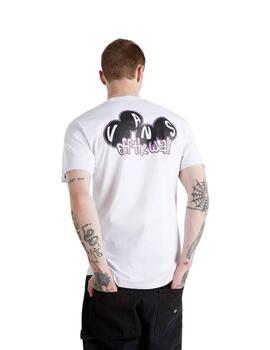 Camiseta Vans Scuttle Hombre Blanco