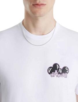 Camiseta Vans Scuttle Hombre Blanco