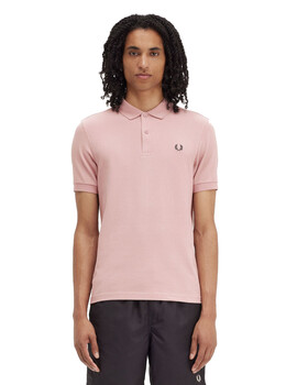 Polo Fred Perry Twin Tipped Hombre Rosa