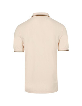 Polo Fred Perry Twin Tipped Hombre Rosa