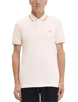 Polo Fred Perry Twin Tipped Hombre Rosa