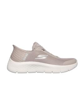 Zapatillas Skechers Slip-ins Go Walk Flex Mujer Beige