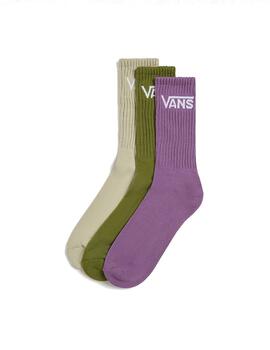 Calcetines Vans Classic Crew Pesto