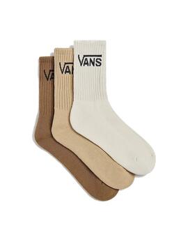 Calcetines Vans Classic Crew 3 Pack