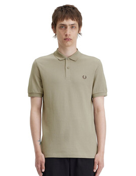 Polo Fred Perry Plain Hombre Verde