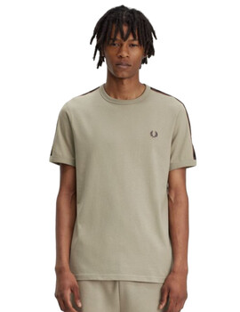 Camsieta Fred Perry Contrast Tape Ringer