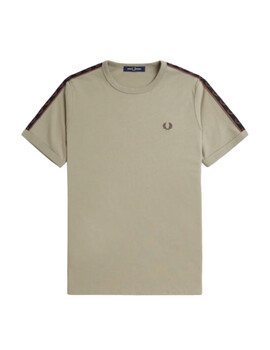 Camsieta Fred Perry Contrast Tape Ringer