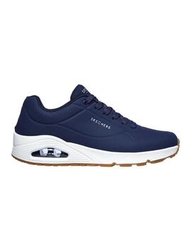 Zapatillas Skechers Uno Stand Hombre Marino