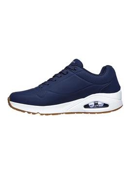 Zapatillas Skechers Uno Stand Hombre Marino