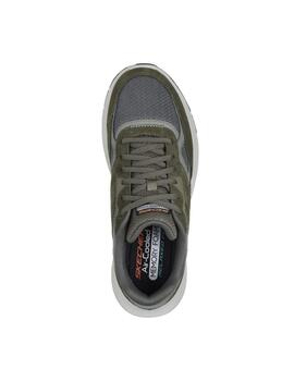 Zapatillas Skechers Relaxed Fit Equalizer 5.0 Hombre Verde