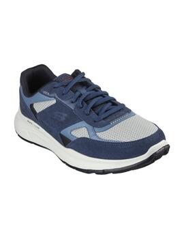 Zapatillas Skechers Relaxed Fit Equalizer 5.0 Hombre Azul