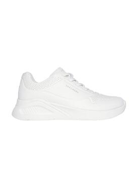 Zapatillas Skechers Uno Lite Work Mujer Blanco