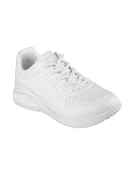 Zapatillas Skechers Uno Lite Work Mujer Blanco