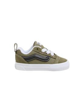 Zapatillas Vans Knu Skool Elastic Niño Verde