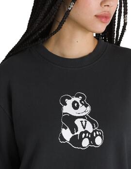 Sudadera Vans Pandamonium Mujer Negro