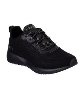 Zapatillas Skechers Bobs Squad Mujer negro