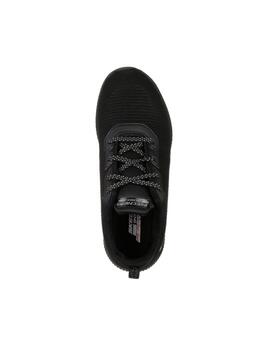 Zapatillas Skechers Bobs Squad Mujer negro