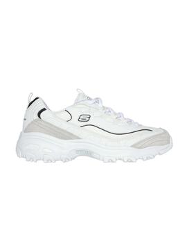 Zapatillas Skechers D´Lites New Heat Mujer Blanco