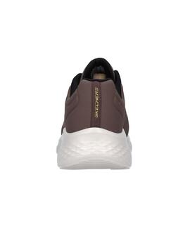 Zapatillas Skechers Nullifly Hombre Marrón