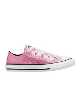 Zapatillas Converse All Star GlitterJunior Rosa