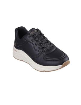 Zapatillas Skechers Bobs Arch Confort Mujer Negro