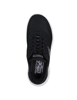 Zapatillas Skechers Slip-ins Go Walk Flex Mujer Negro