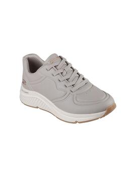 Zapatillas Skechers Bobs Arch Confort Mujer Gris