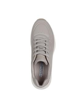 Zapatillas Skechers Bobs Arch Confort Mujer Gris