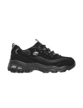 Zapatillas Skechers D´Lites Biggest Fan Mujer Negro