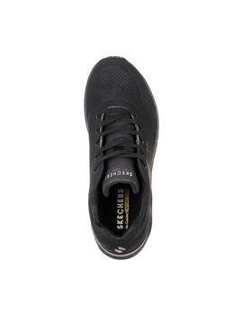 Zapatillas Skechers Uno Stand On Air Mujer Negro